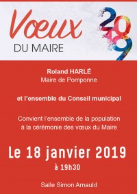 Cérémonie des vœux du maire