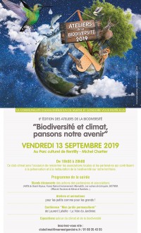 Atelier de la biodiersité 2019 Atelier de la biodiersité 2019