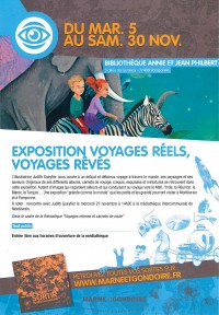 Exposition VOYAGES RÉELS – VOYAGES RÊVÉS jusqu'au 30 novembre