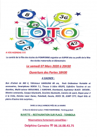 Loto du comité des fêtes des écoles