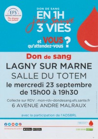 Collecte de sang
