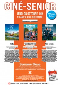 Ciné sénior spécial « Semaine Bleue »