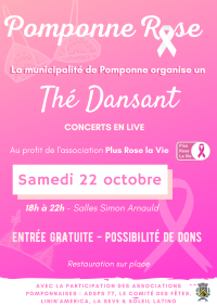 Pomponne Rose – Thé Dansant Pomponne Rose - Thé Dansant
