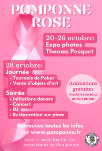 OCTOBRE ROSE – Soirée dansante OCTOBRE ROSE - Soirée dansante