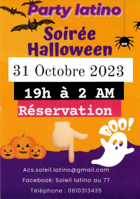 Soirée Halloween – Party Latino Soirée Halloween - Party Latino
