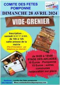 Vide Grenier organisé par le Comité des Fêtes de Pomponne Vide Grenier organisé par le Comité des Fêtes de Pomponne