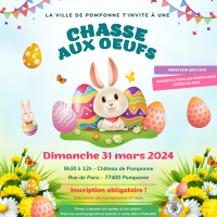 Chasse aux oeufs organisée par la municipalité Chasse aux oeufs organisée par la municipalité