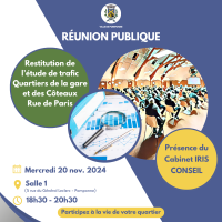 Réunion de restitution - Etude de trafic