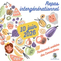 Repas intergénérationnel des aînés de Pomponne - mercredi 10 juin