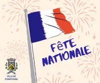 Fête nationale - lundi 13 juillet