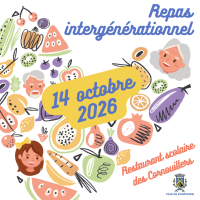 Repas intergénérationnel des aînés de Pomponne - mercredi 14 octobre