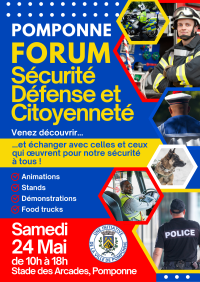 Forum sécurité – samedi 24 mai Forum sécurité - samedi 24 mai