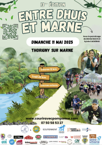 13ème édition des courses « Entre Dhuis et Marne » – organisée par l’association Courir avec Pomponne – dimanche 11 mai 13ème édition des courses "Entre Dhuis et Marne" - organisée par l'association Courir avec Pomponne - dimanche 11 mai