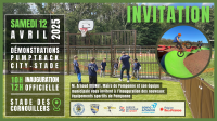 Inauguration des équipements sportifs – samedi 12 avril Inauguration des équipements sportifs - samedi 12 avril