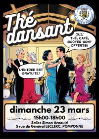 Thé dansant – dimanche 23 mars Thé dansant - dimanche 23 mars
