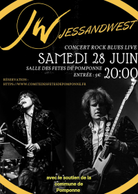 Concert Jessandwest organisé par le Comité des Fêtes de Pomponne Concert Jessandwest organisé par le Comité des Fêtes de Pomponne