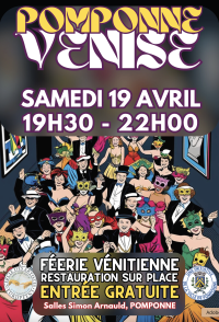 Soirée « Féerie Vénitienne » Soirée "Féerie Vénitienne"