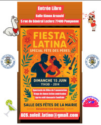 Fiesta Latina – dimanche 15 juin Fiesta Latina - dimanche 15 juin