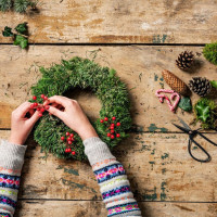 Couronne de Noël Couronne de Noël